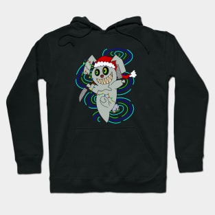 Marvin the Killer Bunny (2022 Version) (Christmas Edition) Hoodie